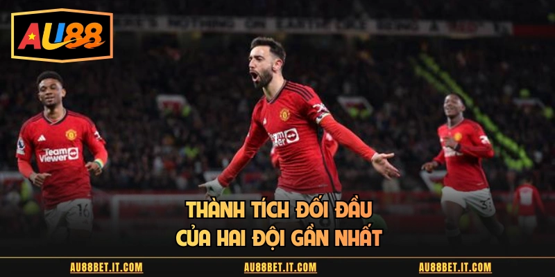 Thành tích đối đầu của hai đội gần nhất 